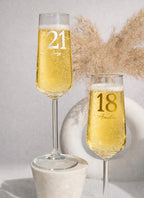 Personalised 30th Birthday Champagne Flute