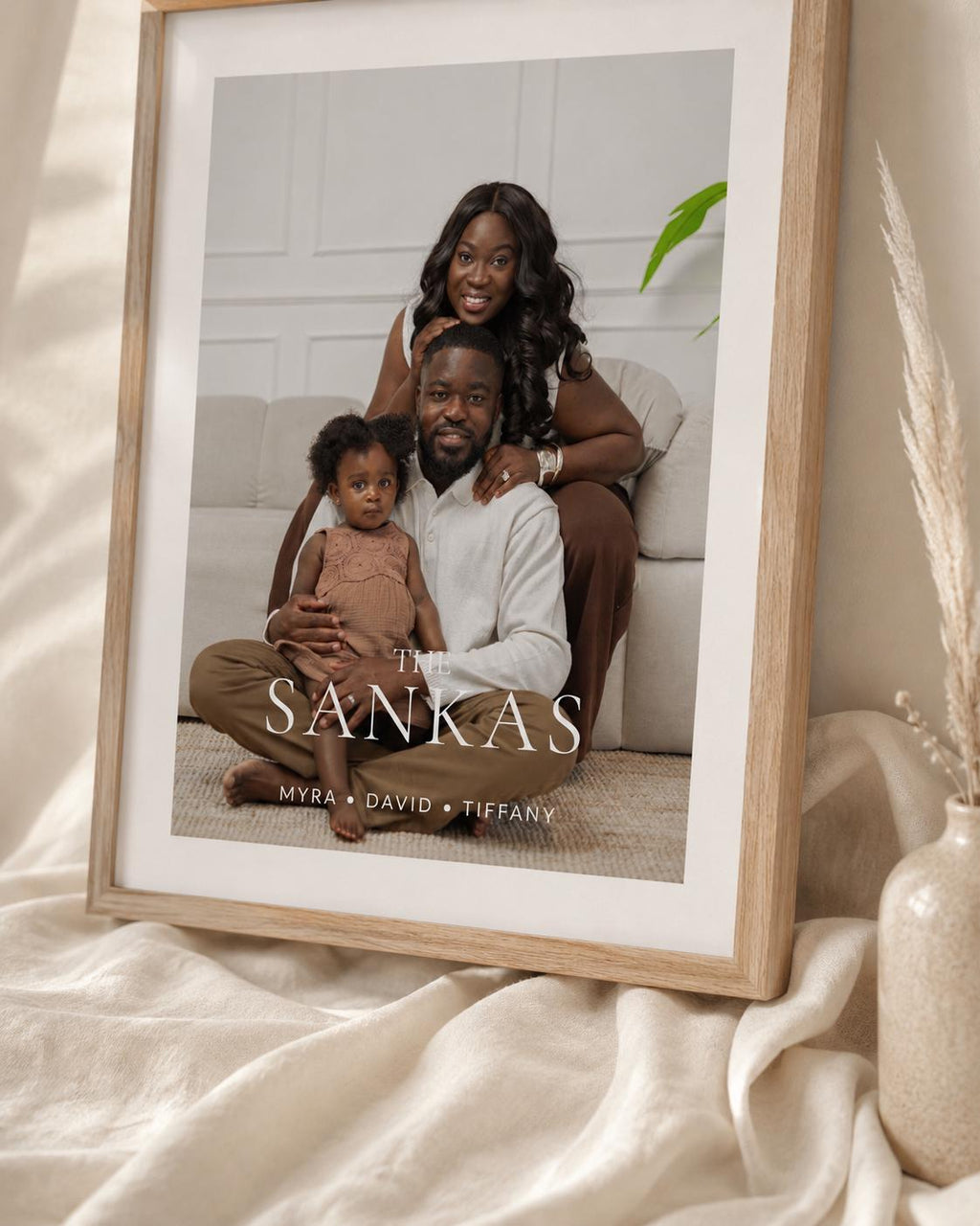 Personalised Family Surname Photo Print