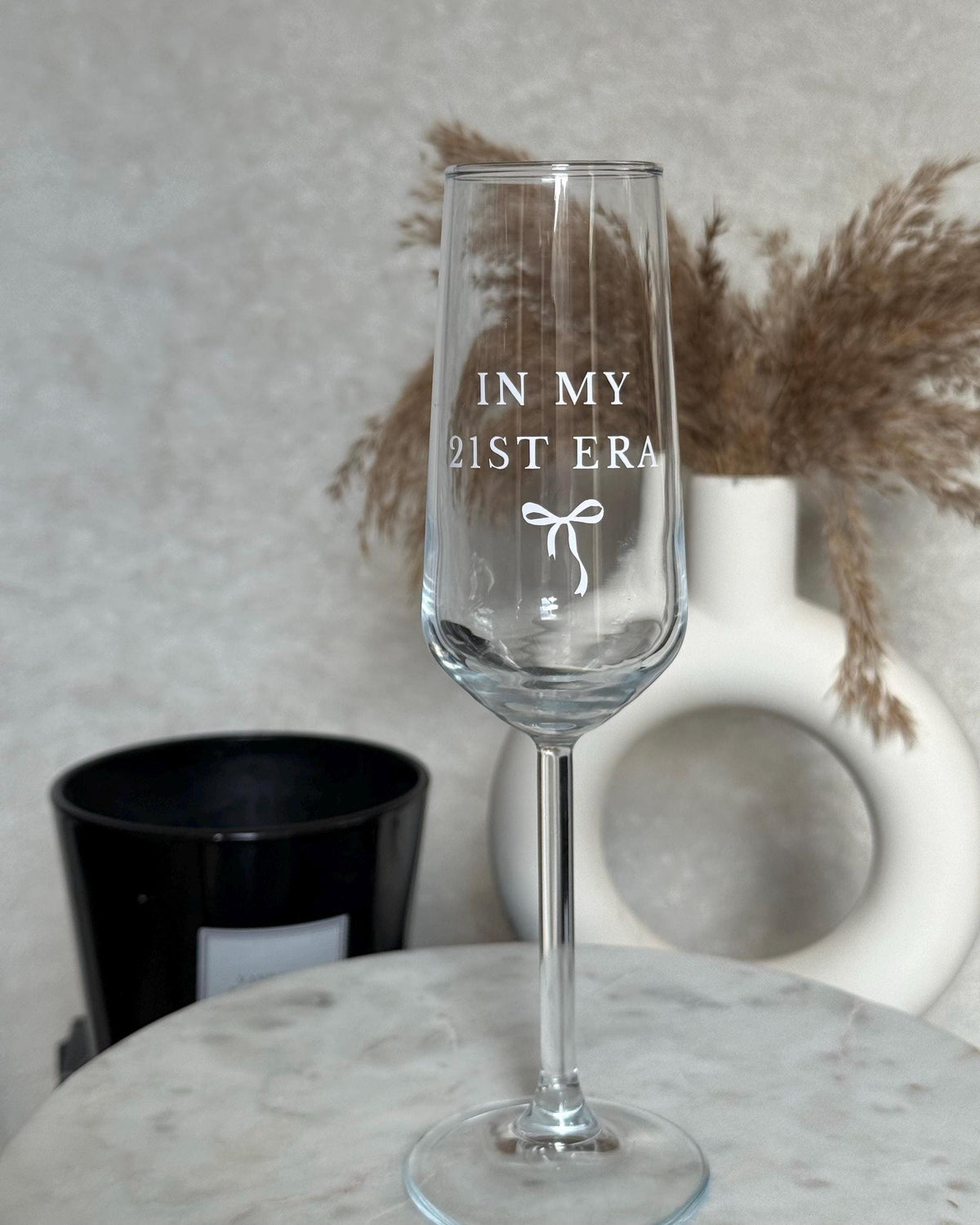 In My 21st Era Champagne Glass
