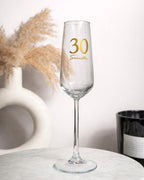 Personalised Birthday Champagne Flute – Name & Age