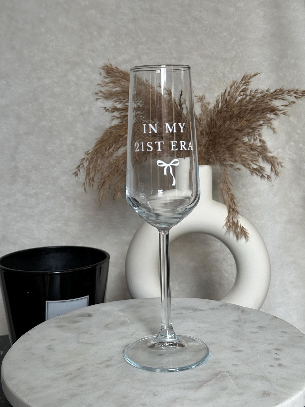 In My 21st Era Champagne Glass