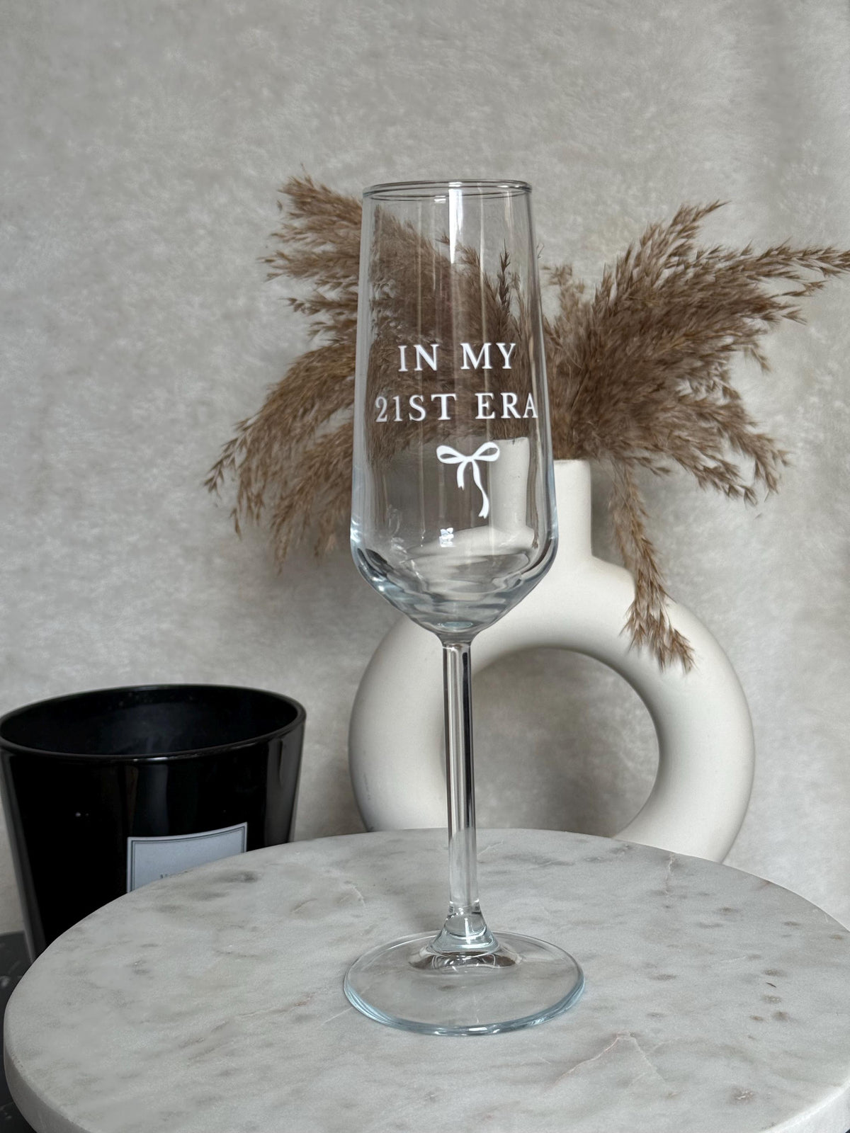In My 21st Era Champagne Glass