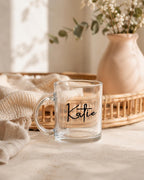 Personalised Name Glass Mug