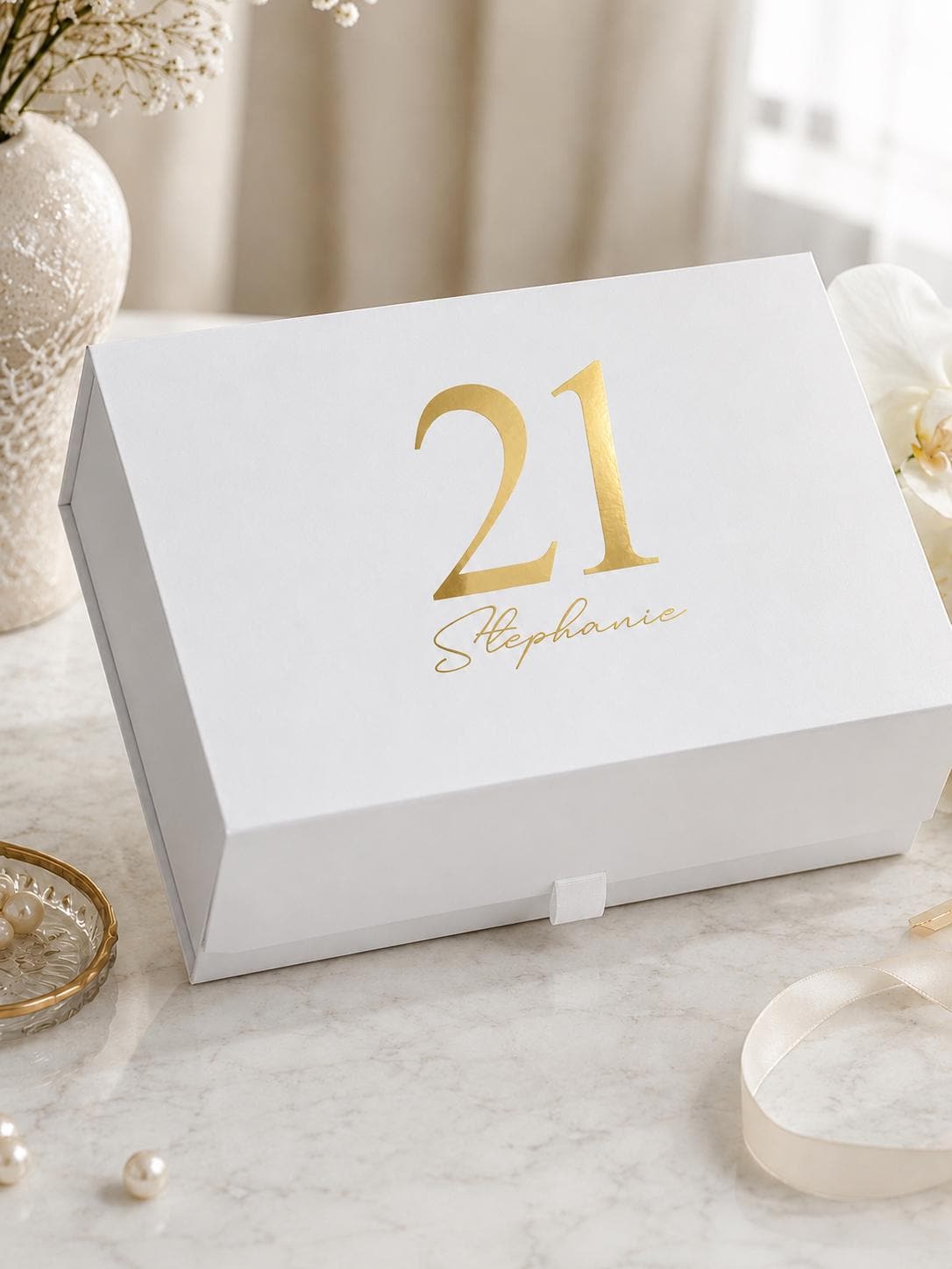 Personalised Luxury Magnetic Gift Box