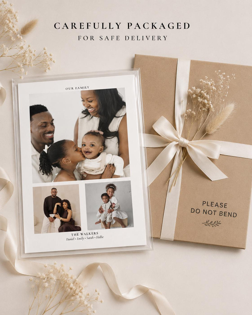 Personalised Family Photo Collage Print