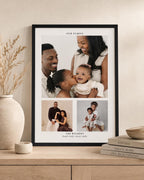 Personalised Family Photo Collage Print