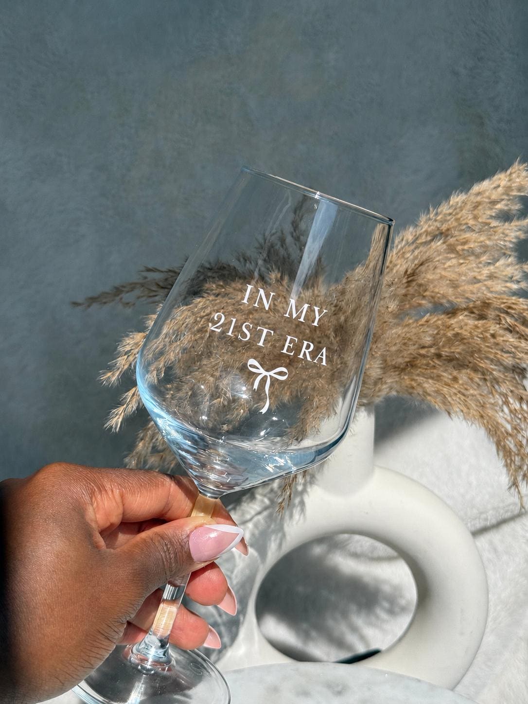 In My 21st Era Wine Glass