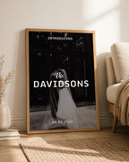 Personalised Newlywed Surname Photo Print