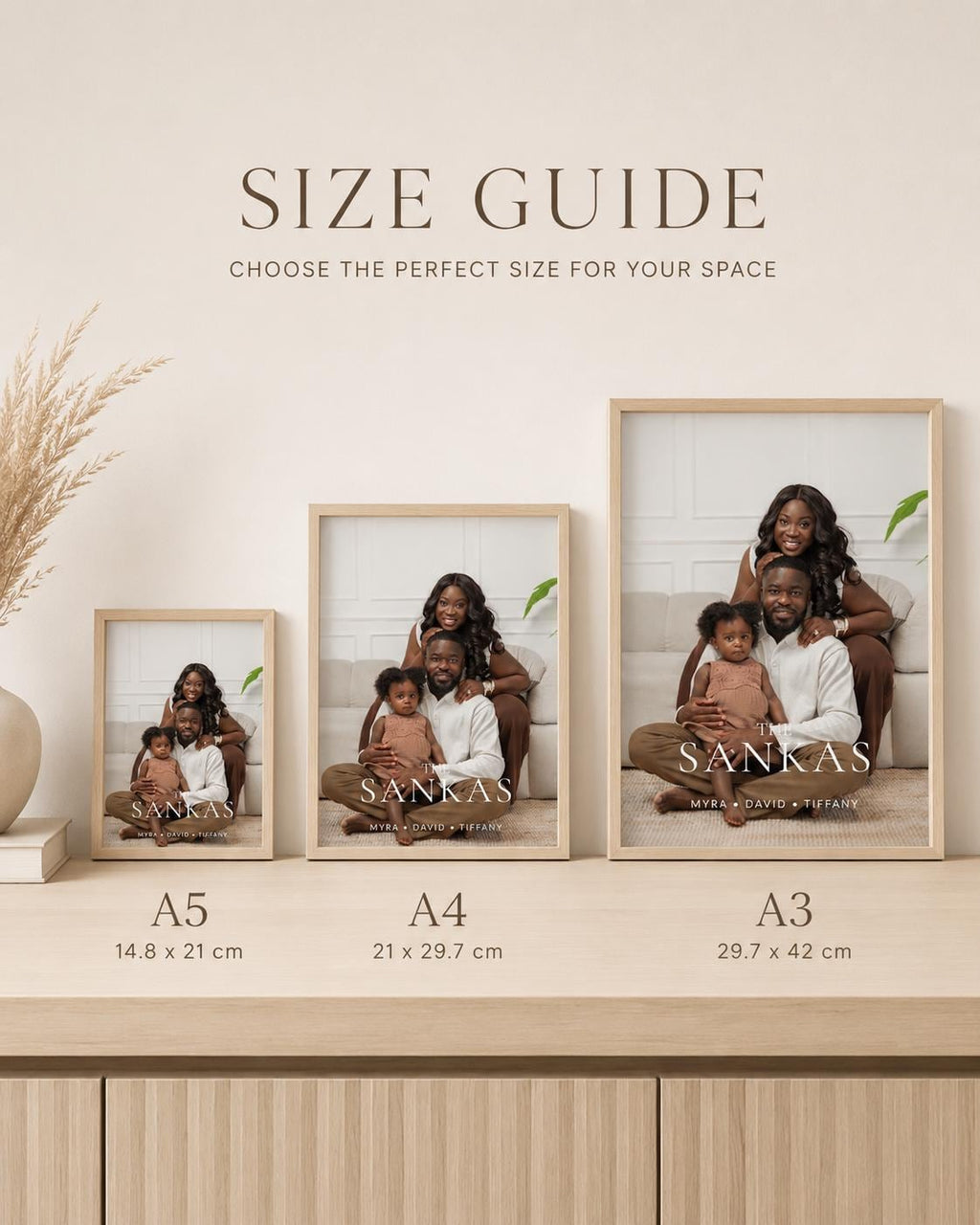 Personalised Family Surname Photo Print