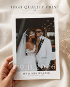 Personalised Wedding Couple Photo Print