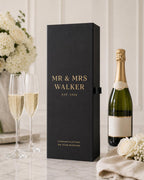 Personalised Wedding Champagne Bottle Gift Box