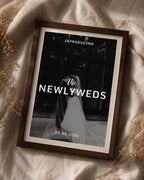 Personalised Newlyweds Photo Print