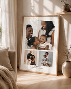 Personalised Family Photo Collage Print