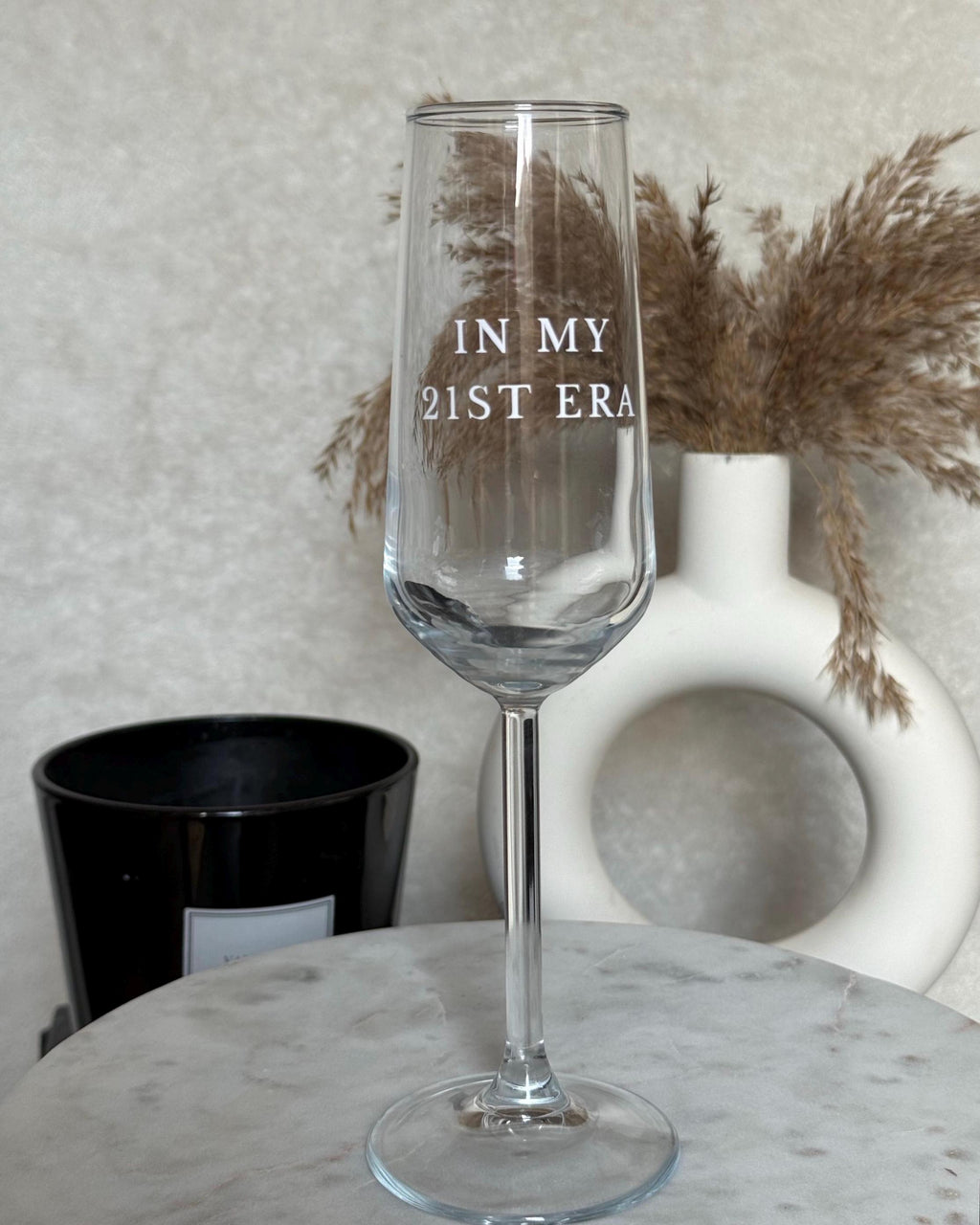 In My 21st Era Champagne Flute