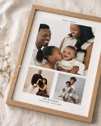 Personalised Family Photo Collage Print