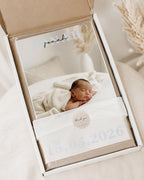 Personalised Baby Name Photo Print – Minimal Nursery